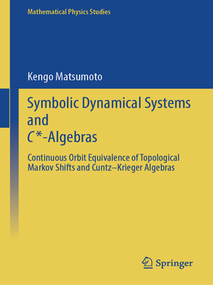 cover image of Symbolic Dynamical Systems and C*-Algebras